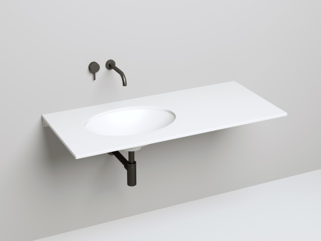 Раковина из искусственного камня S-Stone Salini MAREA 55 см 1802211M встраиваемая цвет белый
